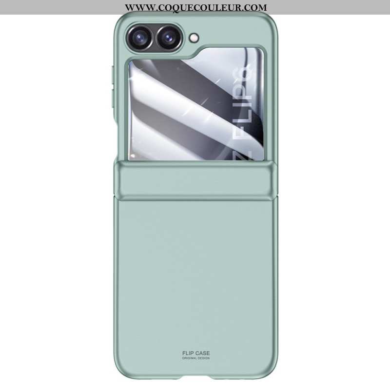 Coque Samsung Galaxy Z Flip 7 FE / Z Flip 6 Protection de Charnière et Film Écran Arrière en Verre T