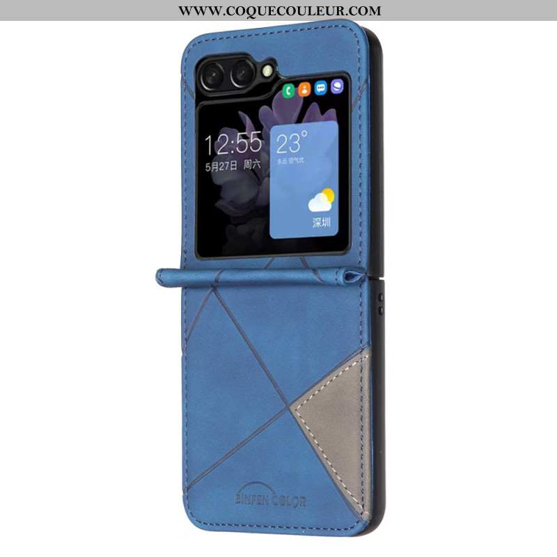 Coque Samsung Galaxy Z Flip 7 FE / Z Flip 6 Géométrique