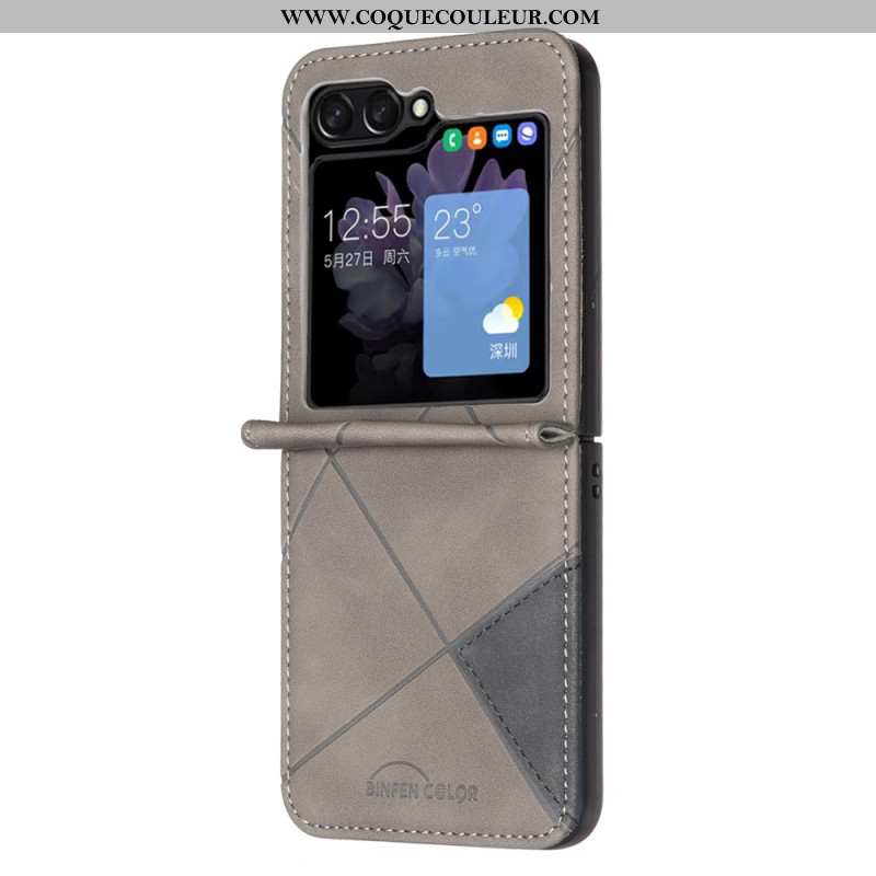 Coque Samsung Galaxy Z Flip 7 FE / Z Flip 6 Géométrique
