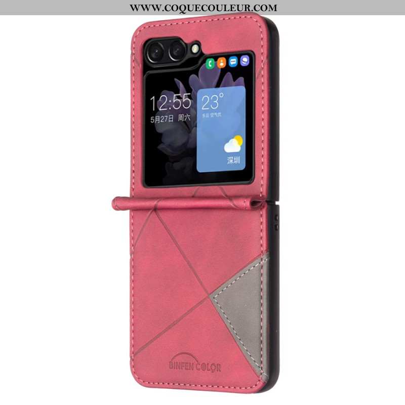 Coque Samsung Galaxy Z Flip 7 FE / Z Flip 6 Géométrique