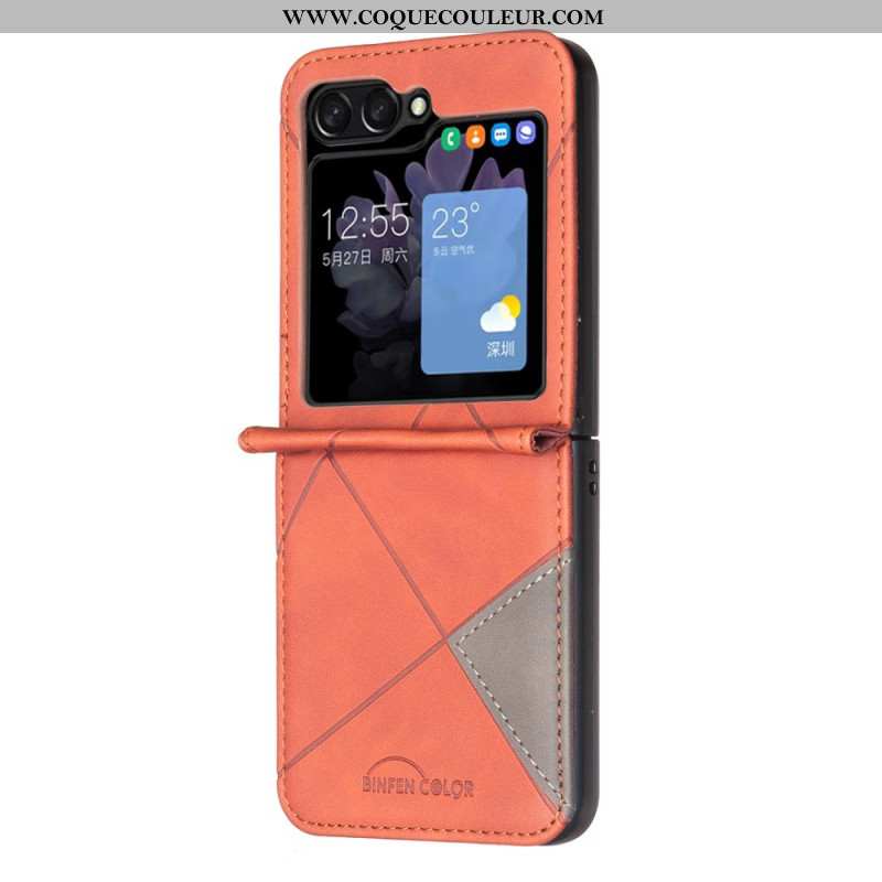 Coque Samsung Galaxy Z Flip 7 FE / Z Flip 6 Géométrique