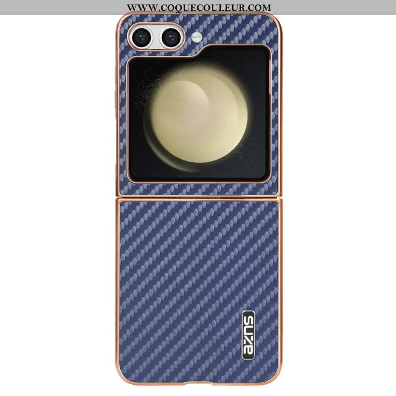 Coque Samsung Galaxy Z Flip 7 FE / Z Flip 6 Fibre Carbone AZNS