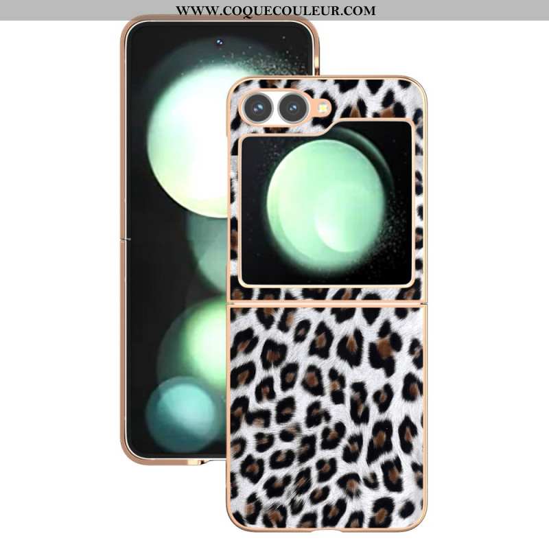 Coque Samsung Galaxy Z Flip 7 FE / Z Flip 6 Design Léopard