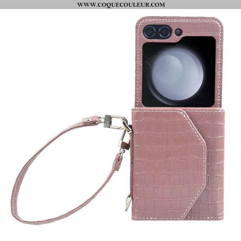 Coque Samsung Galaxy Z Flip 7 FE / Z Flip 6 Texture Bambou