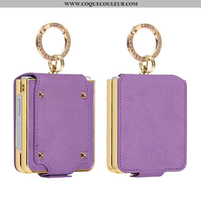 Coque Samsung Galaxy Z Flip 7 Anneau Premium