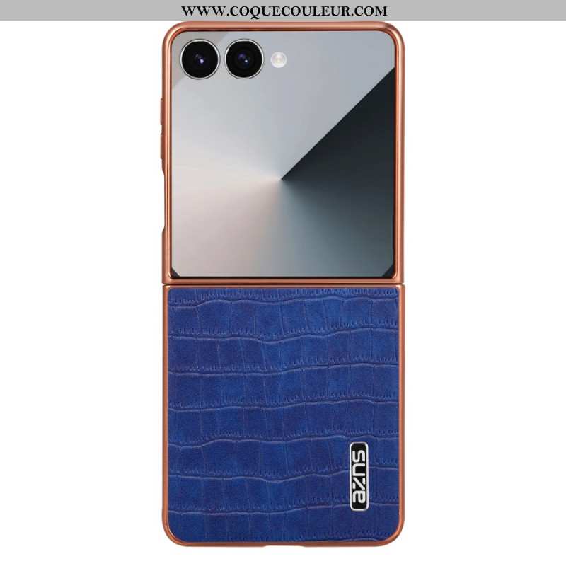 Coque Samsung Galaxy Z Flip 7 Style Crocodile azns