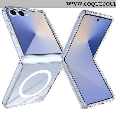 Coque Samsung Galaxy Z Flip 7 Magnétique Transparente
