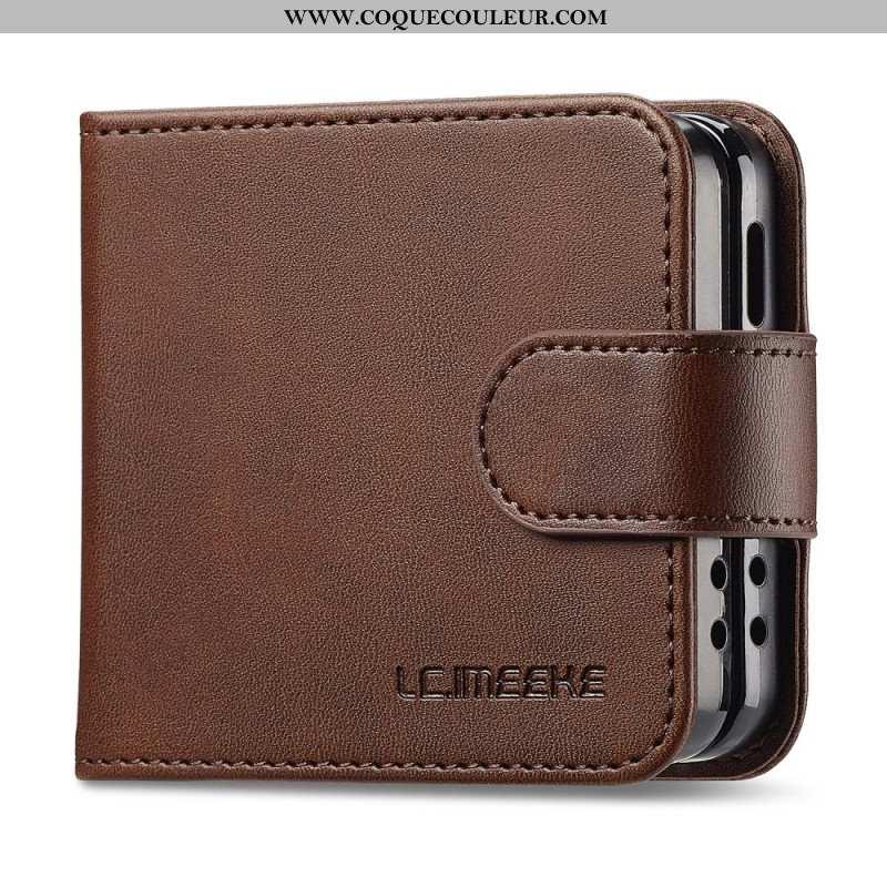Étui Samsung Galaxy Z Flip 7 Porte-Cartes LC.IMEEKE