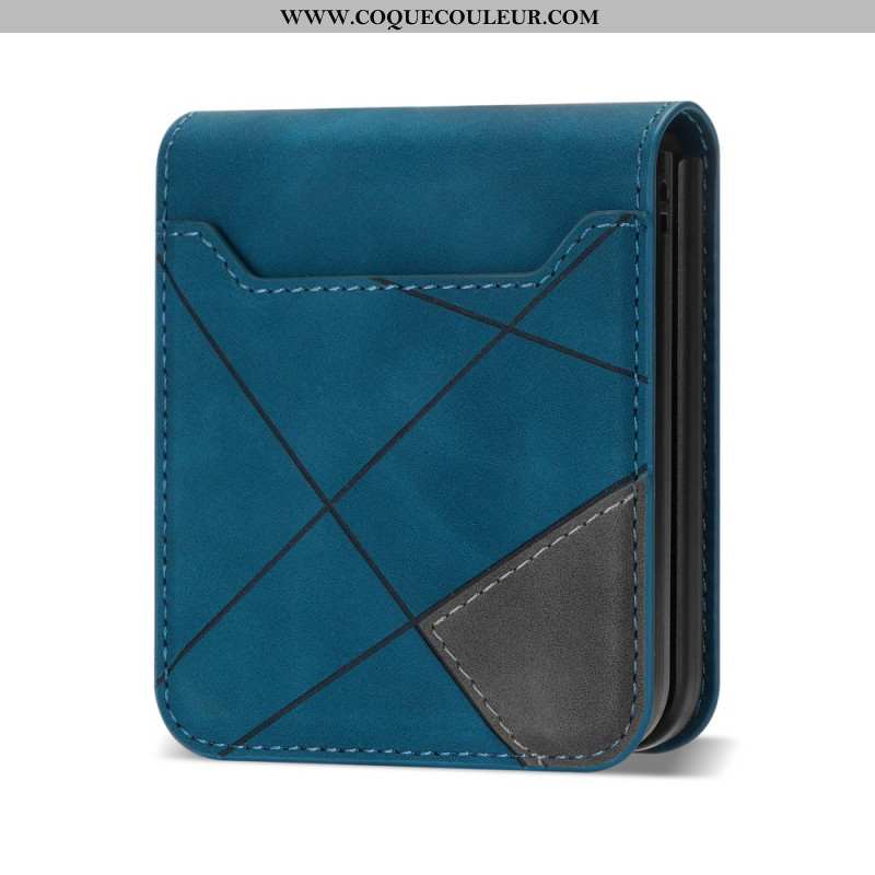 Coque Samsung Galaxy Z Flip 7 Porte-Cartes Motif