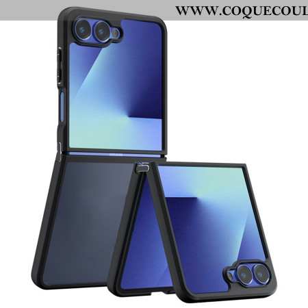 Coque Samsung Galaxy Z Flip 7 Noir Transparent
