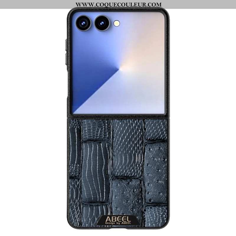 Coque Samsung Galaxy Z Flip 7 Compatible MagSafe Micro-Gaufrage ABEEL