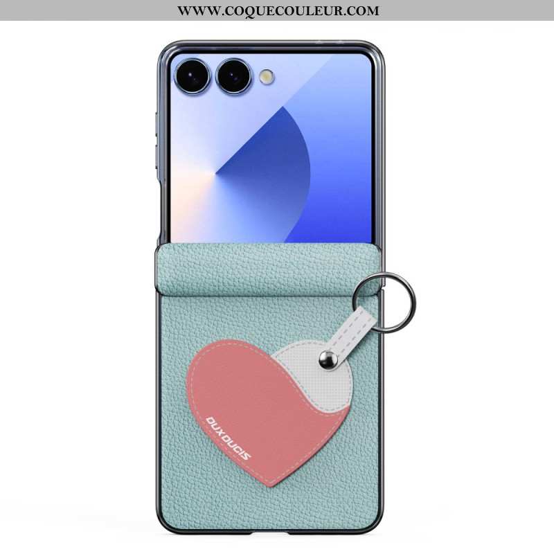 Coque Samsung Galaxy Z Flip 7 Décor Fantaisie DUX DUCIS