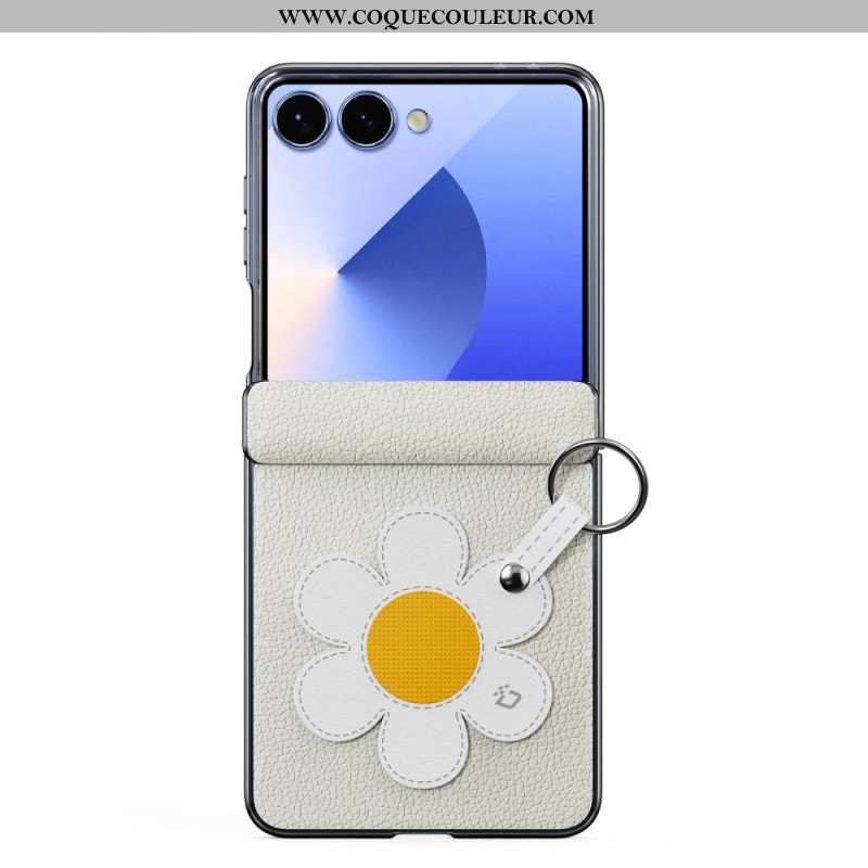 Coque Samsung Galaxy Z Flip 7 Décor Fantaisie DUX DUCIS