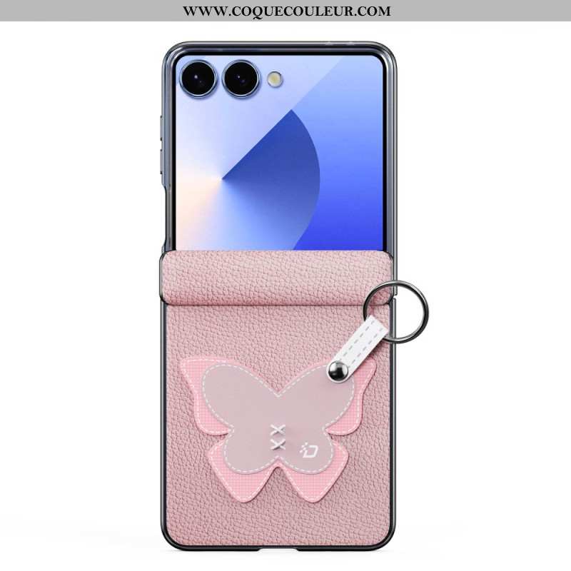 Coque Samsung Galaxy Z Flip 7 Décor Fantaisie DUX DUCIS