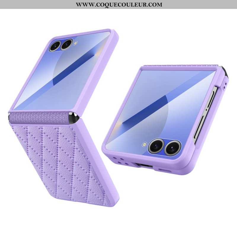 Coque Samsung Galaxy Z Flip 7 Fine Matelassée
