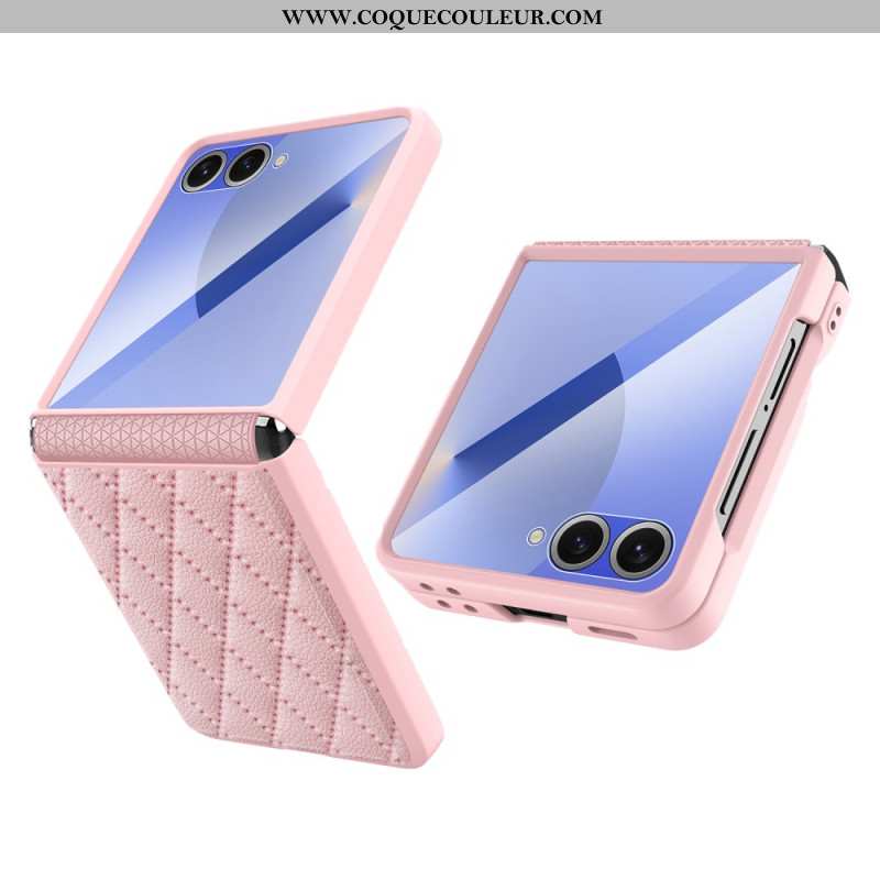 Coque Samsung Galaxy Z Flip 7 Fine Matelassée