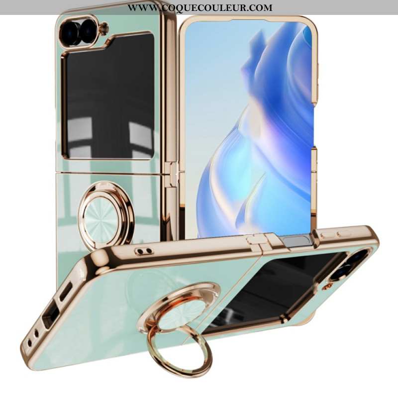 Coque Samsung Galaxy Z Flip 7 Support-Anneau Design Premium