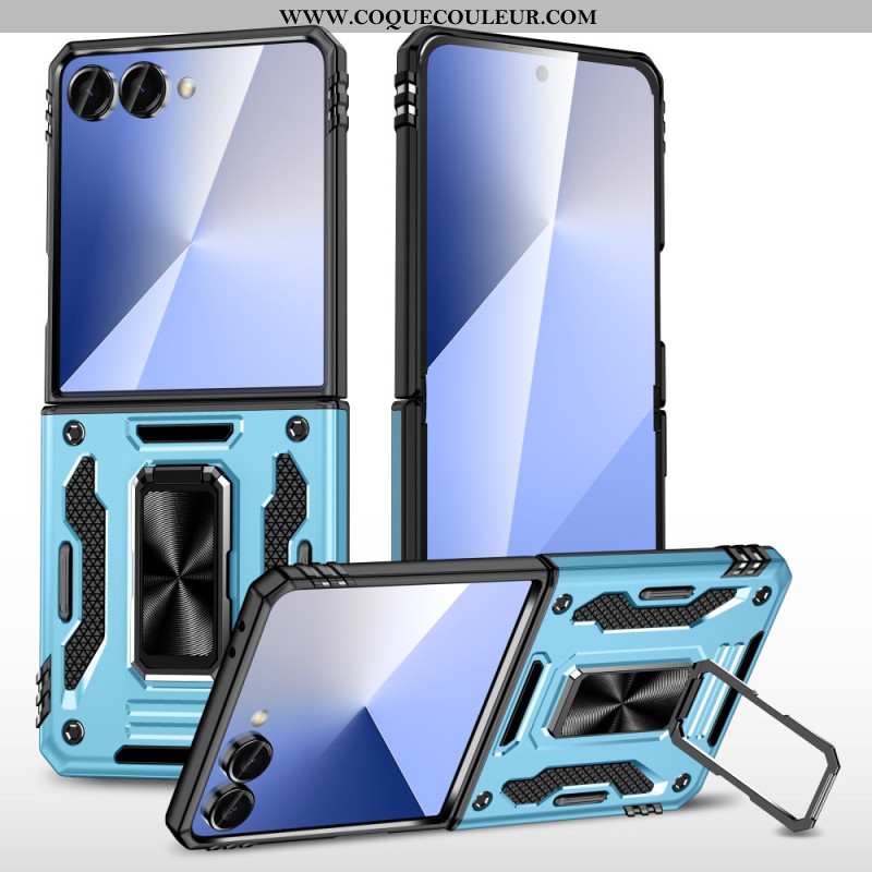 pour Samsung Galaxy Z Flip 7 Ultra Résistante Support et Protection d'Objectif