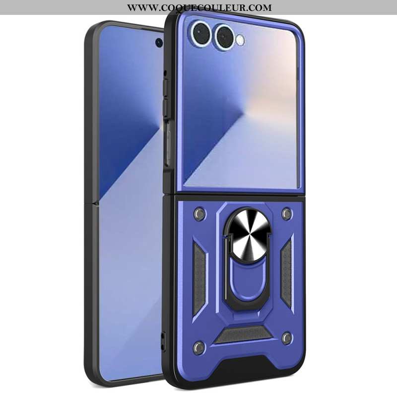 Coque Samsung Galaxy Z Flip 7 Robuste avec Anneau-Support