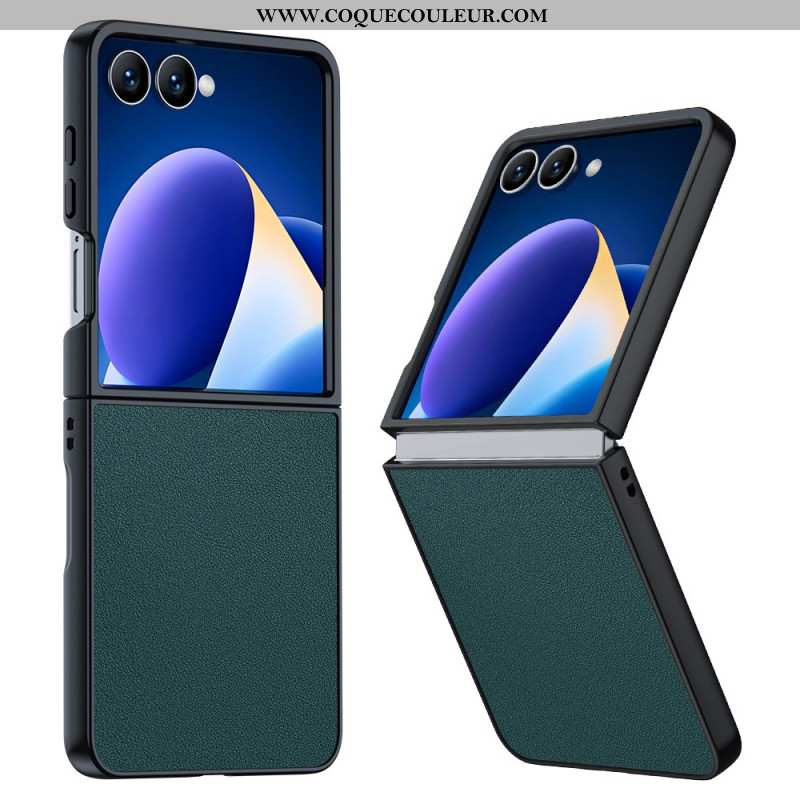 Coque Samsung Galaxy Z Flip 7 Effet Cuir