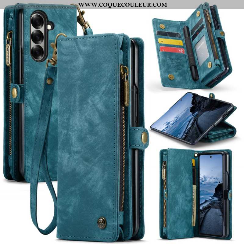 Housse Samsung Galaxy Z Fold 7 Portefeuille Détachable CASEME