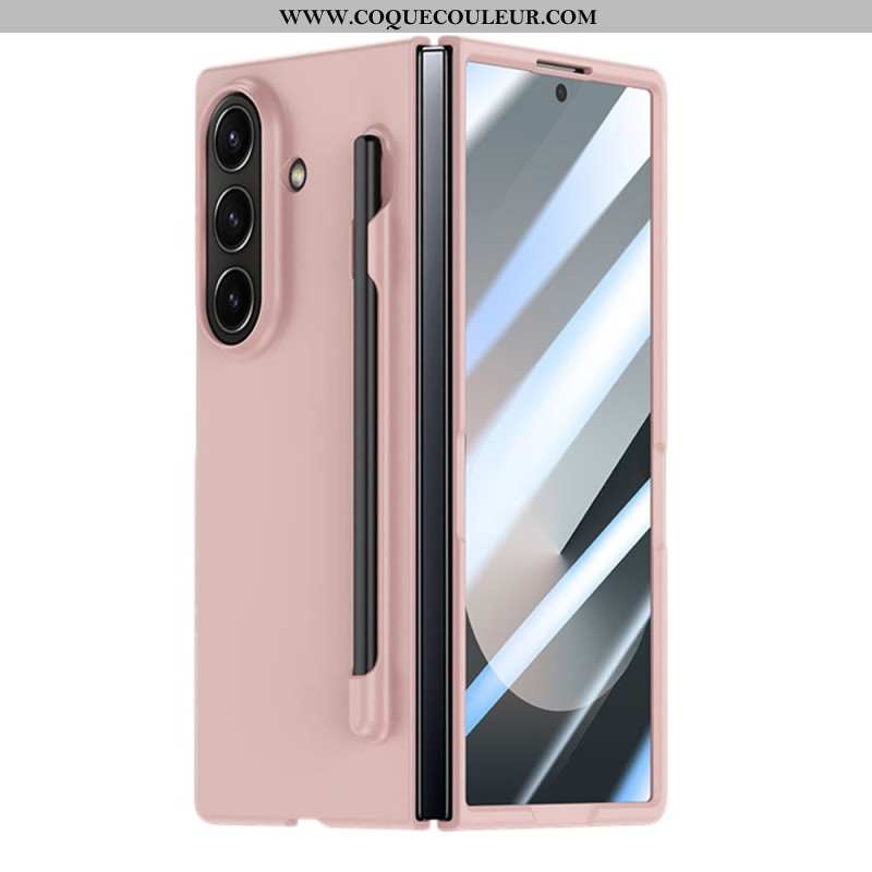 Coque Samsung Galaxy Z Fold 7 5G Protection en Verre Trempé et Porte-Stylet