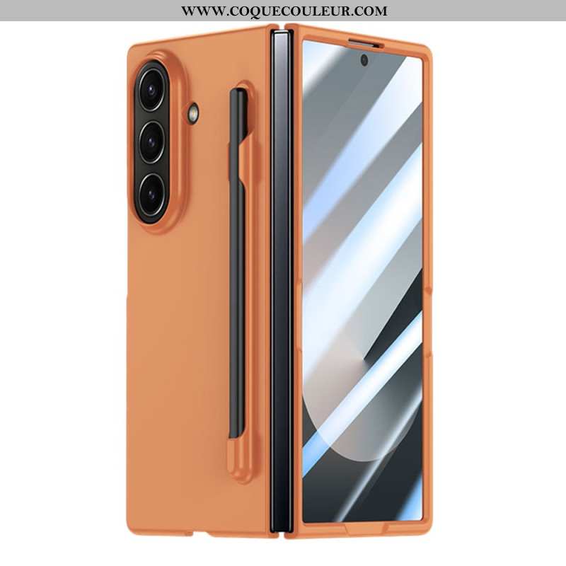 Coque Samsung Galaxy Z Fold 7 5G Protection en Verre Trempé et Porte-Stylet