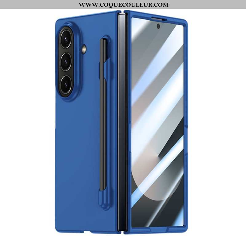 Coque Samsung Galaxy Z Fold 7 5G Protection en Verre Trempé et Porte-Stylet