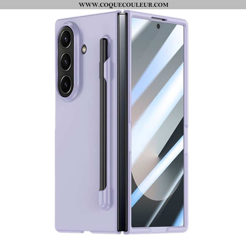 Coque Samsung Galaxy Z Fold 7 5G Protection en Verre Trempé et Porte-Stylet