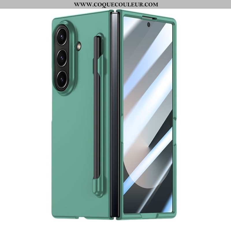 Coque Samsung Galaxy Z Fold 7 5G Protection en Verre Trempé et Porte-Stylet