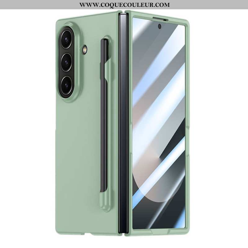 Coque Samsung Galaxy Z Fold 7 5G Protection en Verre Trempé et Porte-Stylet