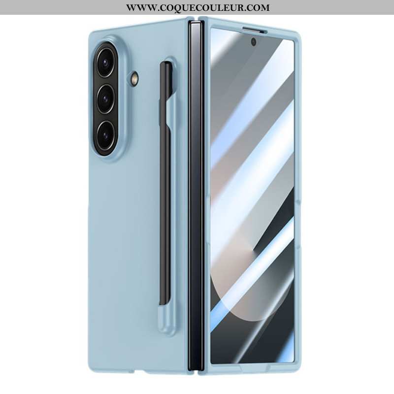Coque Samsung Galaxy Z Fold 7 5G Protection en Verre Trempé et Porte-Stylet