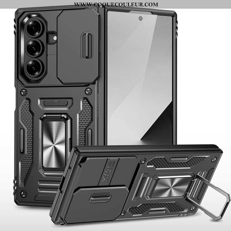 Coque Samsung Galaxy Z Fold 7 Ultra Résistante Support et Protection d'Objectif