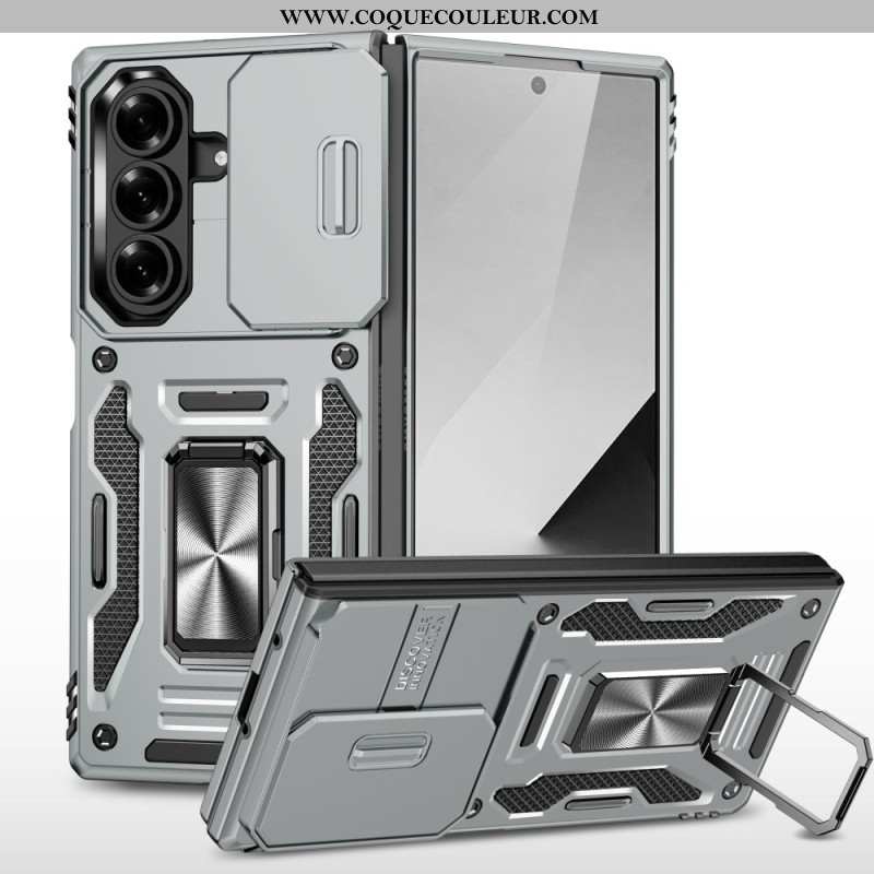 Coque Samsung Galaxy Z Fold 7 Ultra Résistante Support et Protection d'Objectif