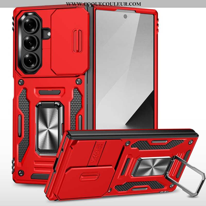 Coque Samsung Galaxy Z Fold 7 Ultra Résistante Support et Protection d'Objectif