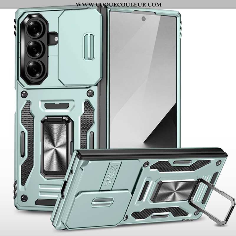 Coque Samsung Galaxy Z Fold 7 Ultra Résistante Support et Protection d'Objectif