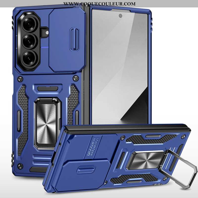 Coque Samsung Galaxy Z Fold 7 Ultra Résistante Support et Protection d'Objectif