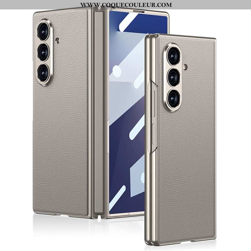 Coque Samsung Galaxy Z Fold 7 Simili Cuir GKK