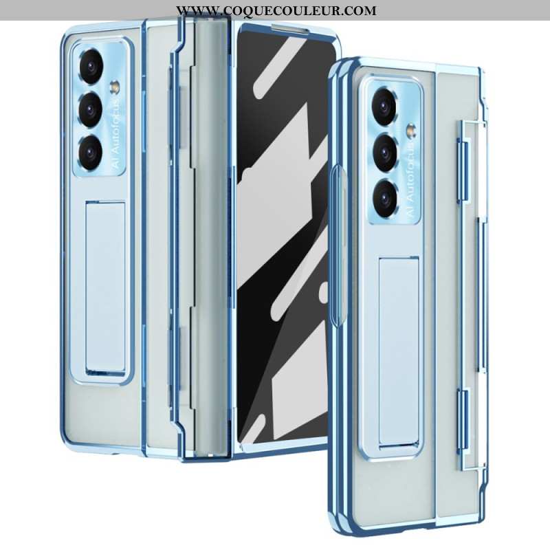 Coque Samsung Galaxy Z Fold7 5G Compatible Magsafe avec Support et Film Protecteur