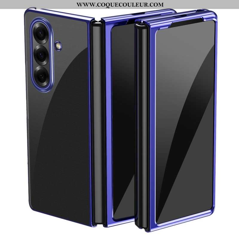 Coque Samsung Galaxy Z Fold 7 Rebord Effet Métal