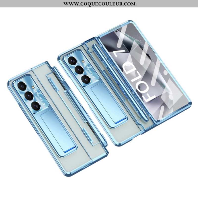 Coque Samsung Galaxy Z Fold 7 Support et Film Protecteur