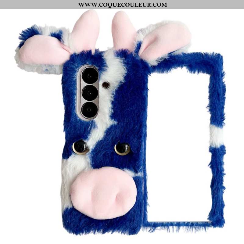 Coque Samsung Galaxy Z Fold 7 5G Vache en Peluche