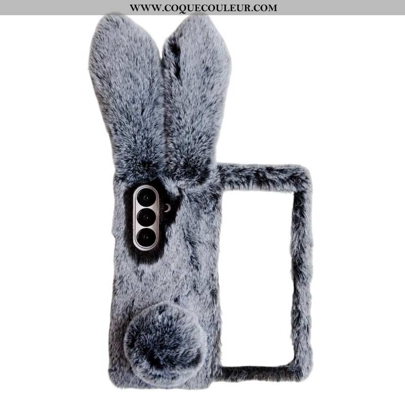 Coque Samsung Galaxy Z Fold 7 Oreilles de Lapin en Peluche