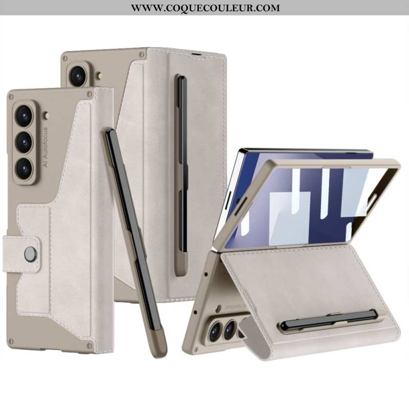 Étui Samsung Galaxy Z Fold 7 Support et Porte-Stylet