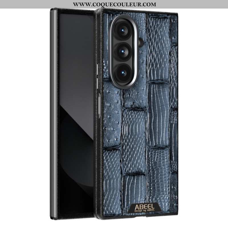 Coque Samsung Galaxy Z Fold 7 5G compatible MagSafe Gauffrée ABEEL