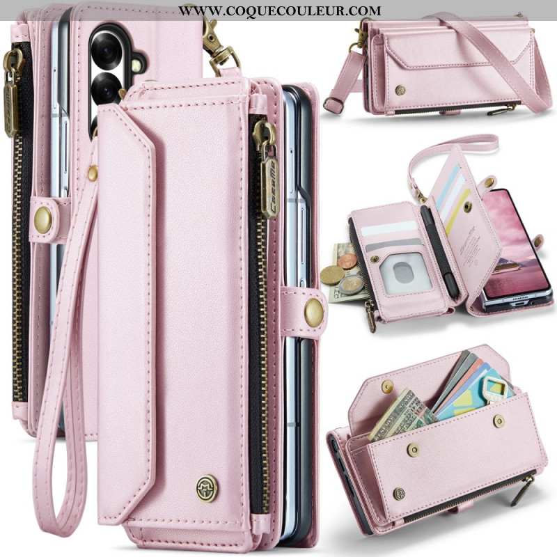 Housse Samsung Galaxy Z Fold 7 Portefeuille CASEME