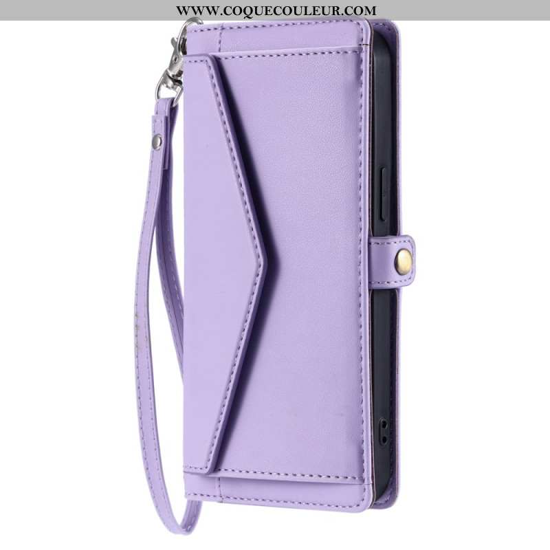 Housse Sony Xperia 1 VII Pochette et Lanière