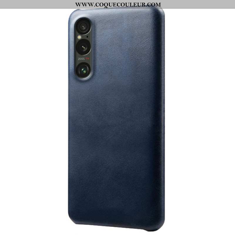 Coque Sony Xperia 1 VII Effet Cuir