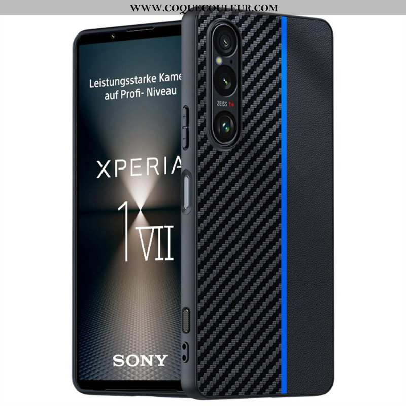 Coque Sony Xperia 1 VII Fibre Carbone