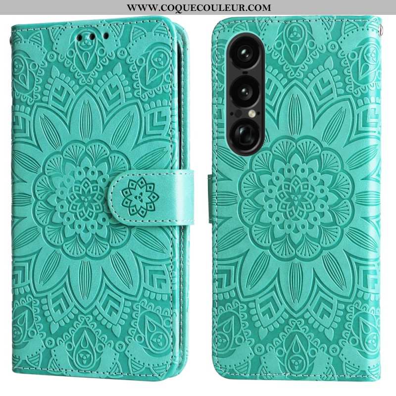 Housse Sony Xperia 1 VII Motif Tournesol